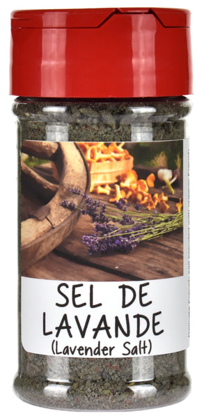 Sel de Lavande Lavender Salt Spice Jar