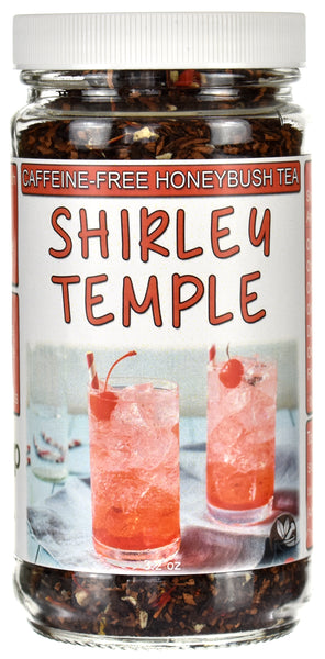 Organic Shirley Temple Honeybush Loose Leaf Tea Jar