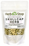Organic Skullcap Herb Capsules Bulk Bag