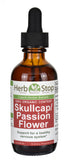 Organic Skullcap & Passion Flower Liquid Herbal Extract 2 oz