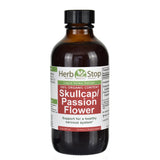 Organic Skullcap & Passion Flower Liquid Herbal Extract 4 oz