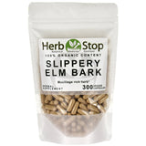 Organic Slippery Elm Bark Capsules Bulk Bag