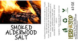 Smoked Alderwood Salt Label