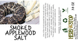 Smoked Applewood Salt Label