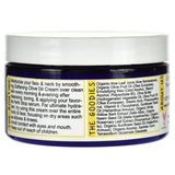 Softening Olive Cream Back of Jar