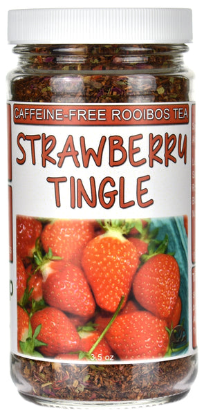 Strawberry Tingle Rooibos Tea Jar