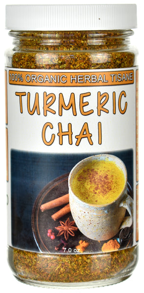 Organic Turmeric Chai Tea Jar