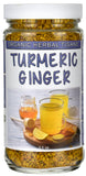 Turmeric Ginger Organic Herbal Tisane Tea Jar