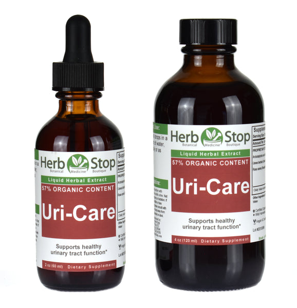 Uri-Care Liquid Herbal Extract Bottles