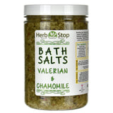 Valerian & Chamomile Bath Salts Jar
