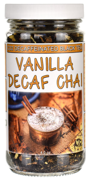 Vanilla Decaf Chai Loose Leaf Tea Jar