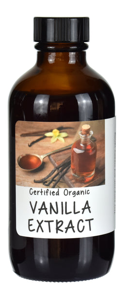 Organic Vanilla Extract 4 oz