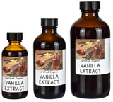 Organic Vanilla Extract Bottles