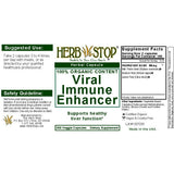 Viral Immune Enhancer Capsules Label