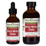 Wild Milky Oats Extract Bottles