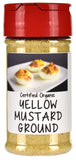 Organic Yellow Mustard Seed Ground Spice Jar
