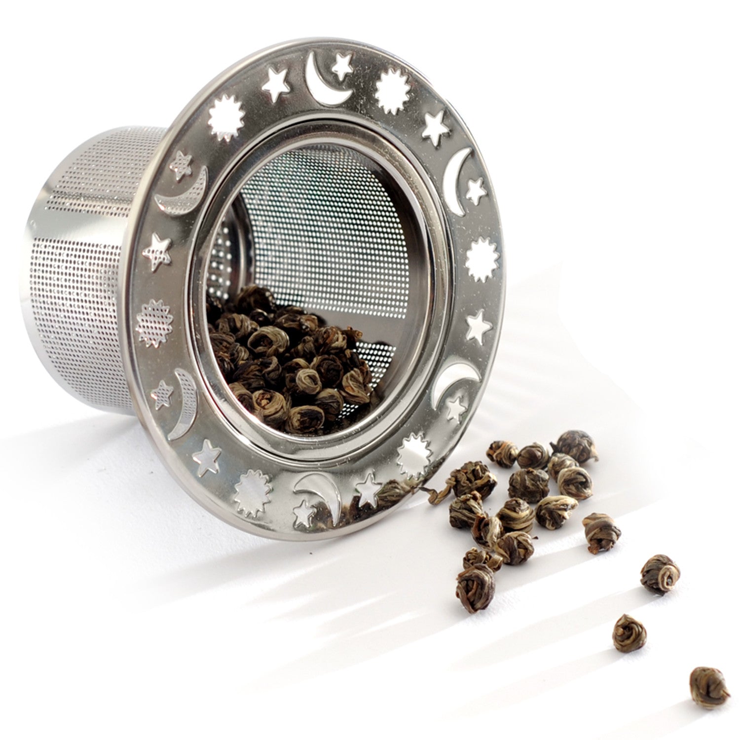 Celestial Laser Etched Tea Infuser with Herbs
