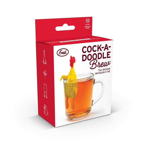 Genuine Fred & Friends Cock-A-Doodle-Brew Tea Infuser